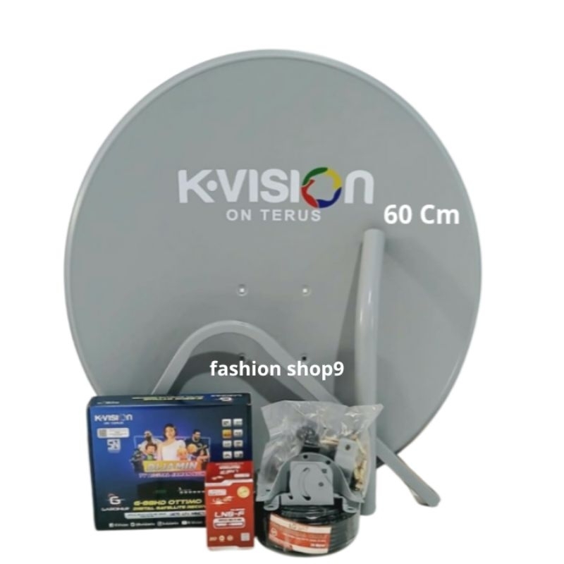 Parabola Kvision 60 Cm + Receiver Gardiner