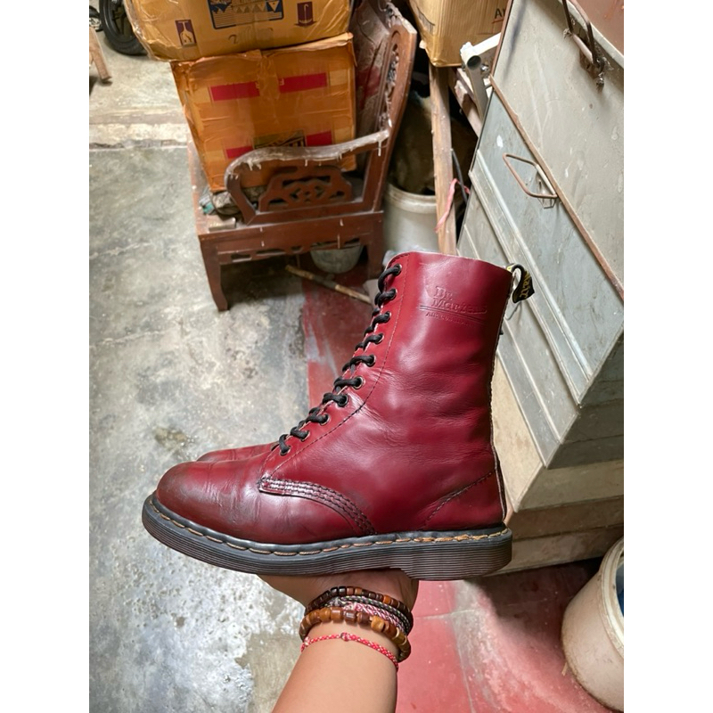 dr martens 1490 red cherry original 41