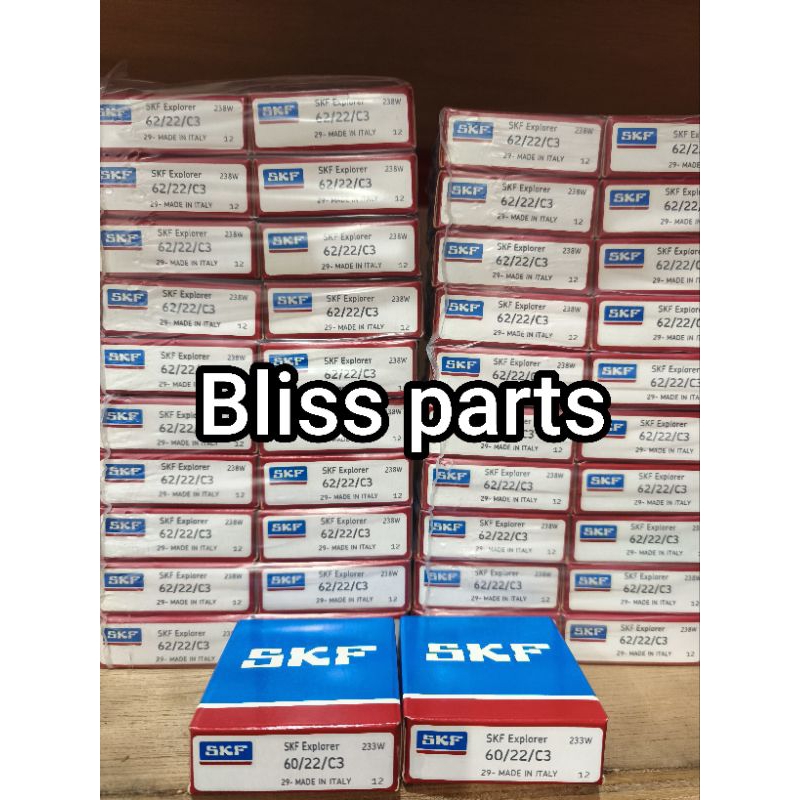 Ball Bearing SKF 60/22 ORIGINAL 22X44X12