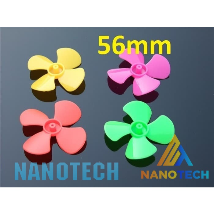 Baling Kipas Dinamo Motor Propeller Kincir Angin RC Kapal Perahu Air - BESAR 2x57mm