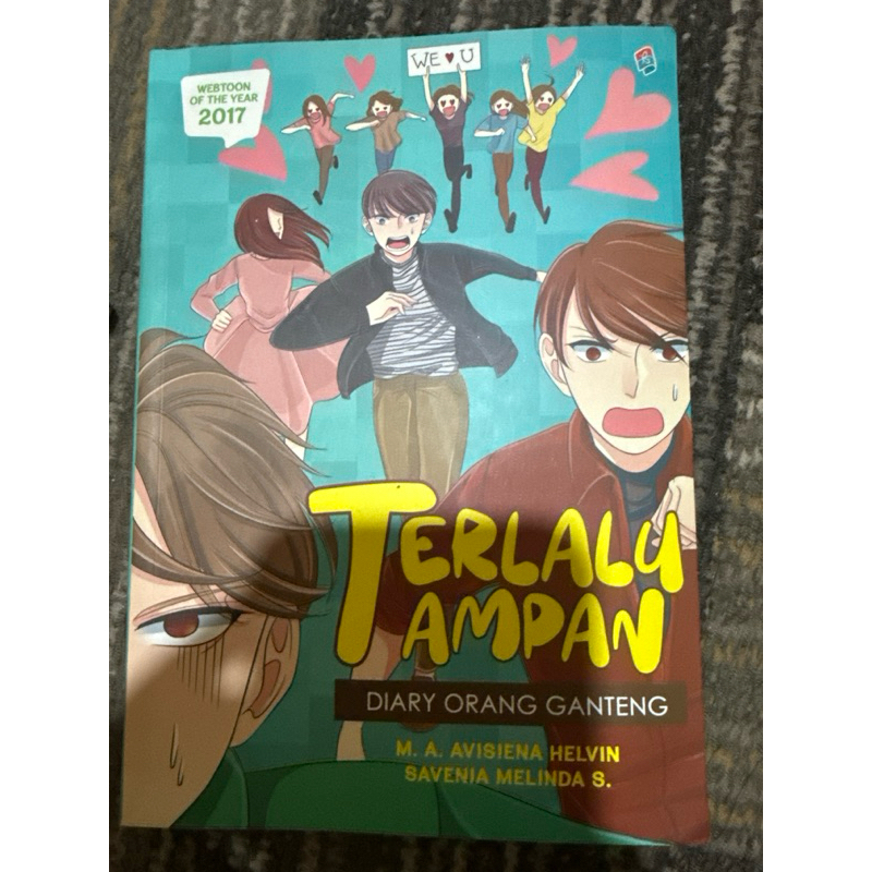 komik webtoon terlalu tampan bekas