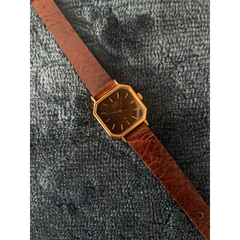 CITIZEN QUARTZ BROWN DIAL