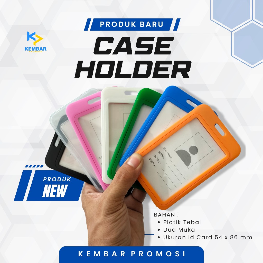 

Casing ID CARD Holder Bahan Plastik 2 Muka | Bisa Satuan