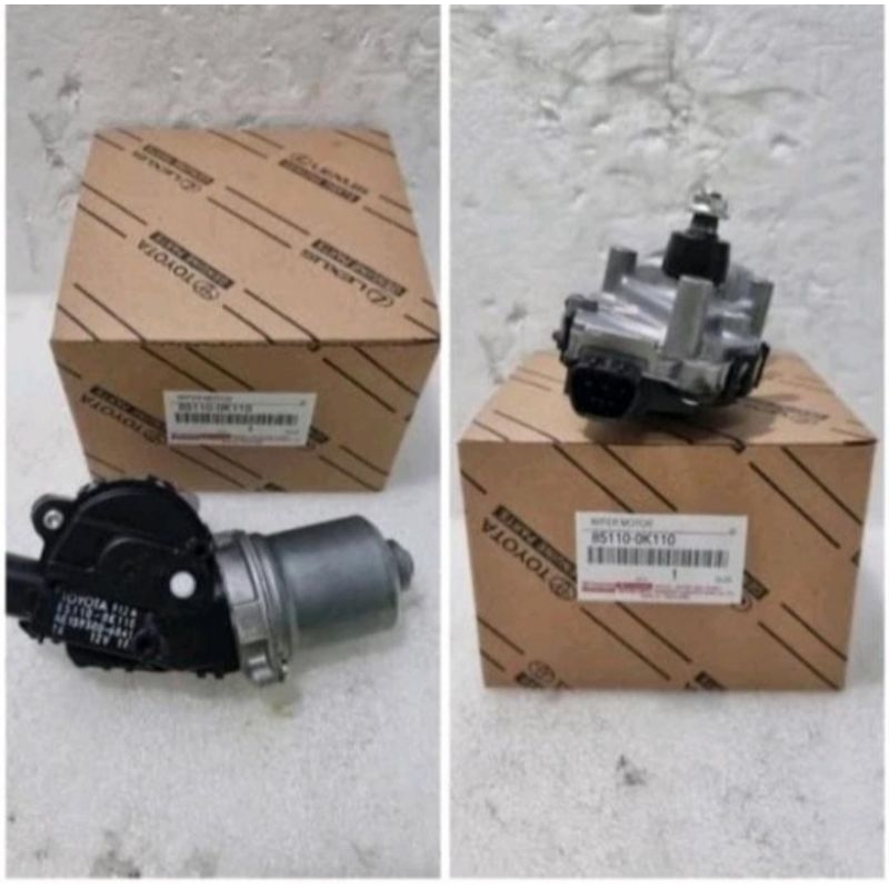 wiper motor inova reborn/fortuner vrz original 85110-0k110