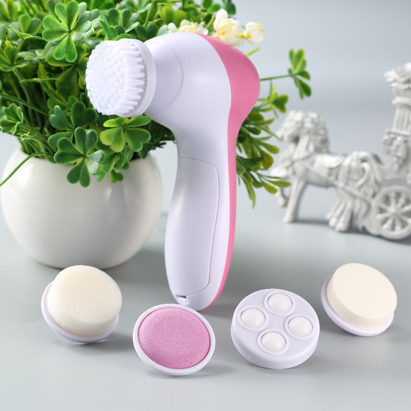 OS Alat Facial Wajah Di Rumah 5in1 Facial Massanger 1 Set