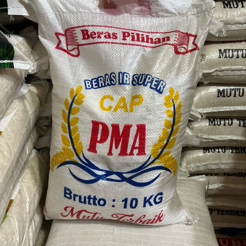 

Beras Enak, Beras Putih, Beras Pulen, Beras Medium, Beras Cap PMA 10kg