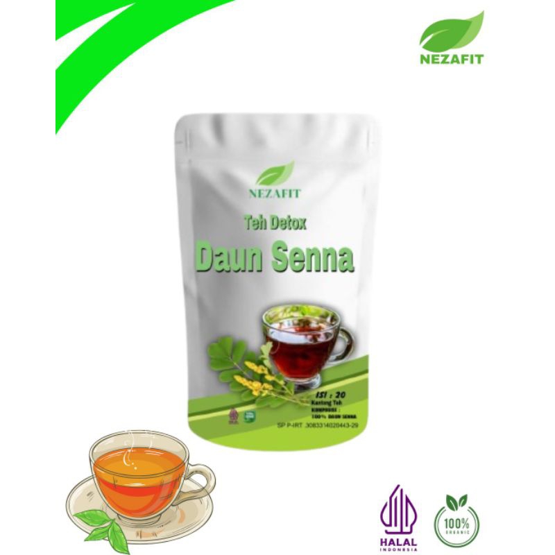 

teh detox daun senna
