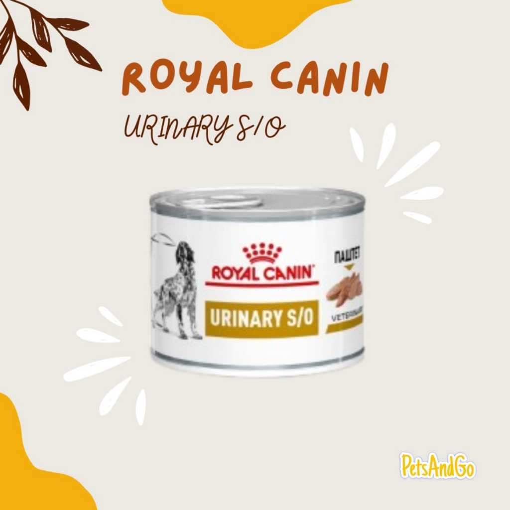 Royal Canin Vet Urinary S/O Dog Kaleng 200g / Royal Canin Urinary S O