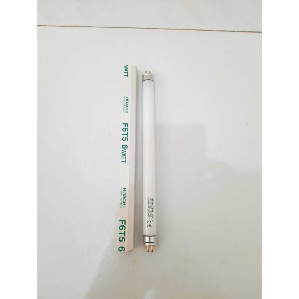 Lampu TL T5 6W Hitachi F6T5 Daylight