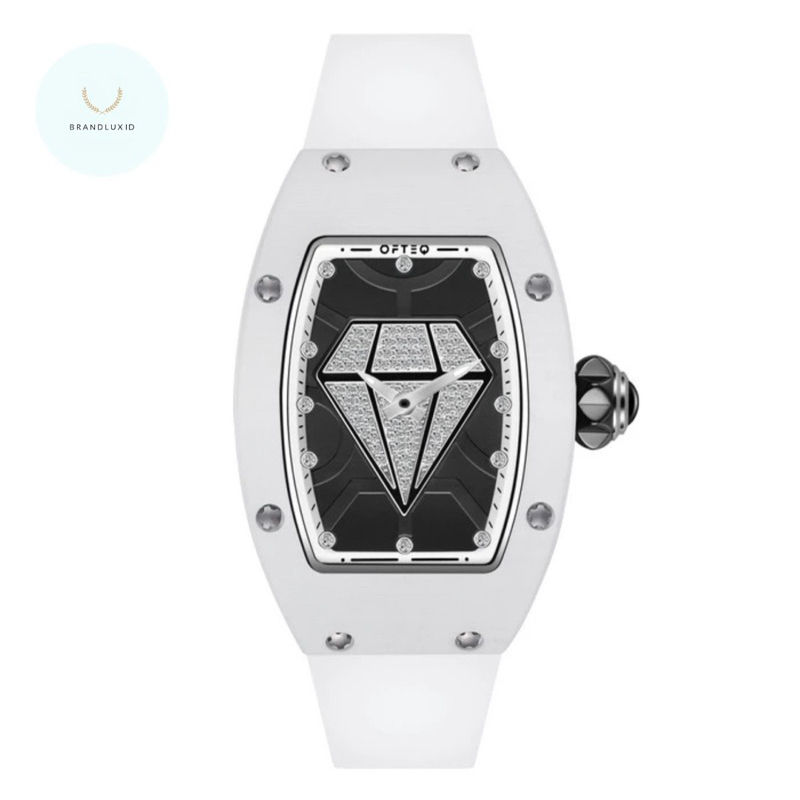 Ofteq FQ 16 “Diamante” Carbon White Watch
