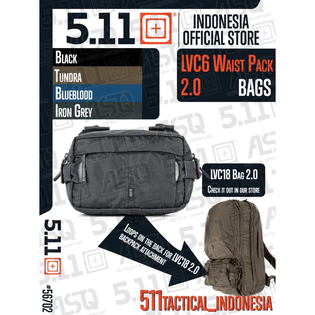 511 BAG LV6 WAIST PACK 2.0 56702