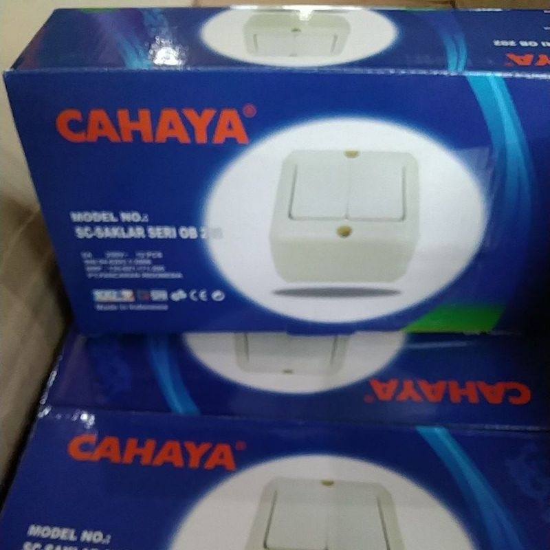 SAKLAR OB SERI CAHAYA