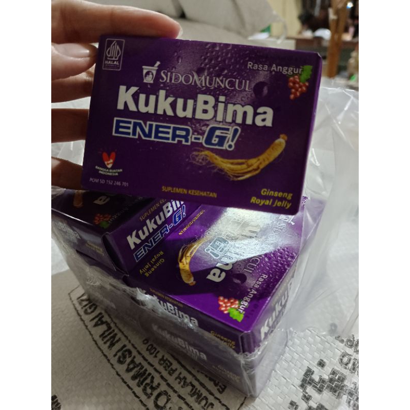 

KUKUBIMA ANGGUR 1Box isi 6saset