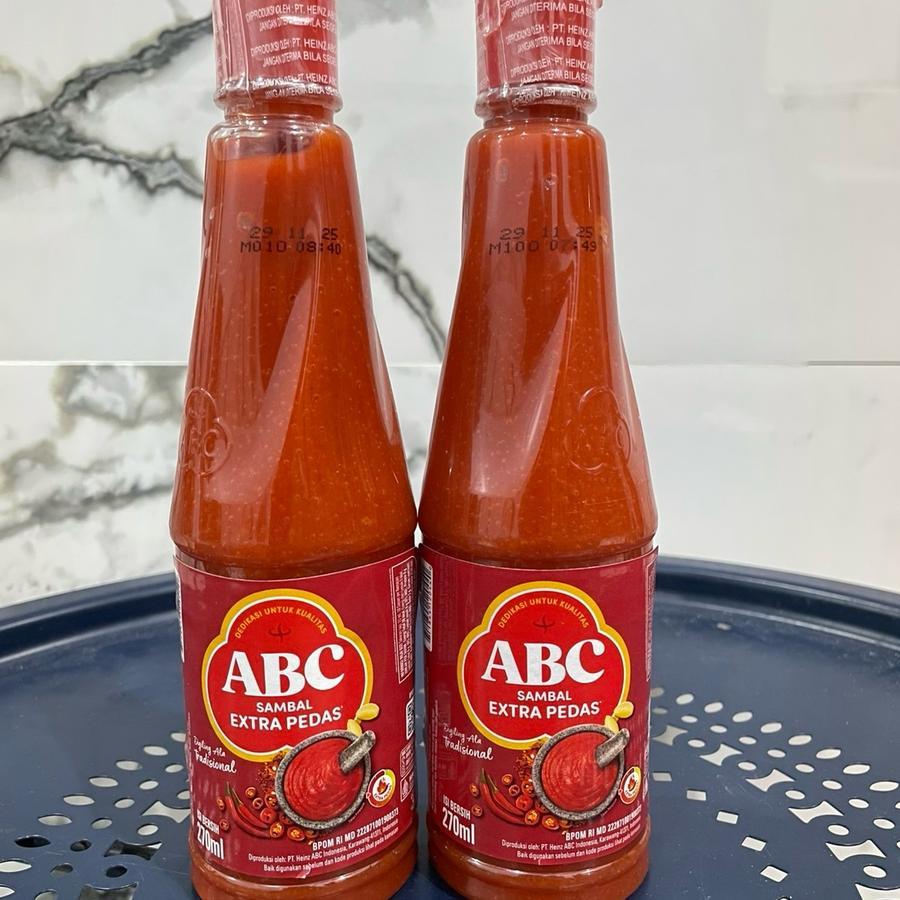

ABC Sambal Extra Pedas 270ml ( 1 pcs )