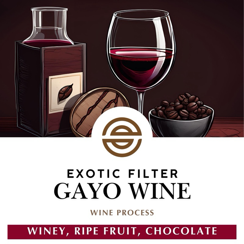 

Kopi Arabika Gayo Wine - Specialty Arabica Coffee - 200 gram