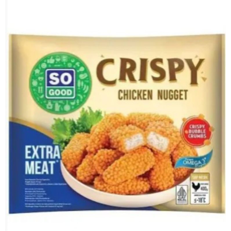 

So Good Chiken Nugget Crispy 400gr
