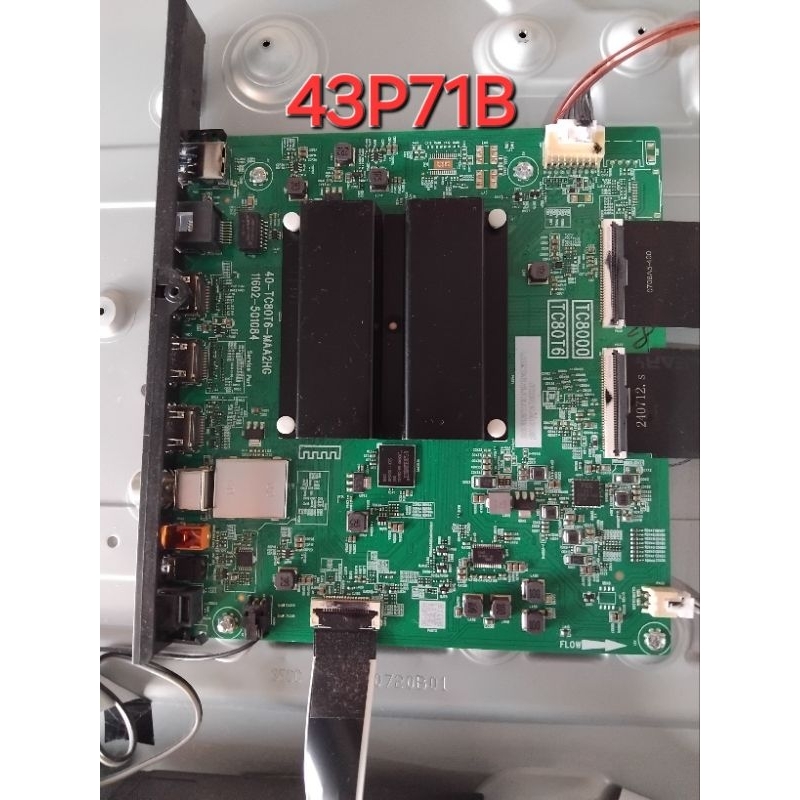 MB - MAINBOARD - MOTHERBOARD - TCL.- 43P71B - NEW ORIGINAL