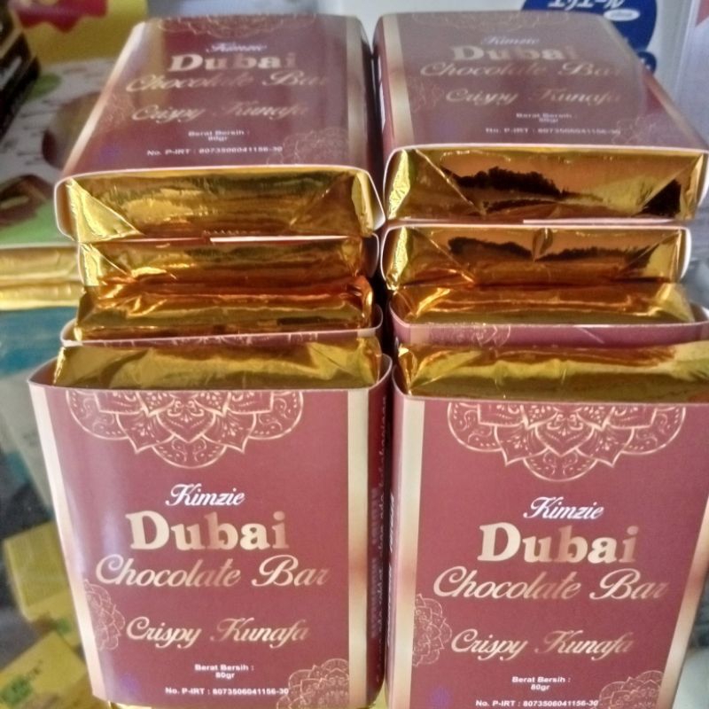 

Kimzie Coklat Dubai Mini 85G rasa Coklat