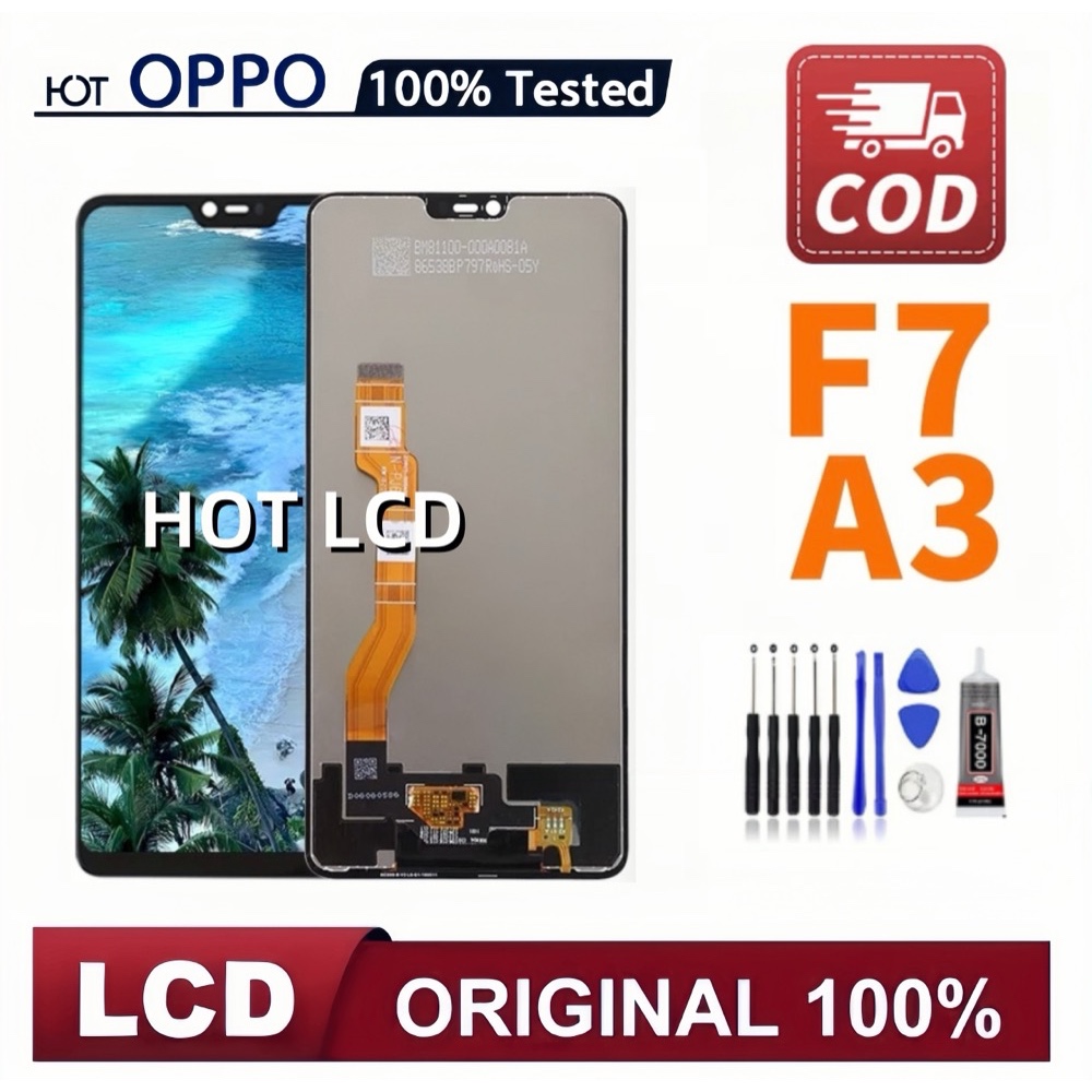 【ORIGINAL】LCD Oppo F7 /A3 ORIGINAL FULLSET TOUCHSCREEN