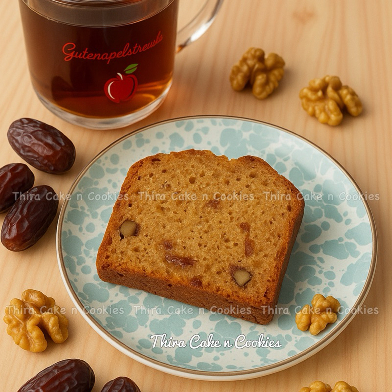 

gluten free tanpa gula tambahan walnut dates kurma cake bread kue sehat