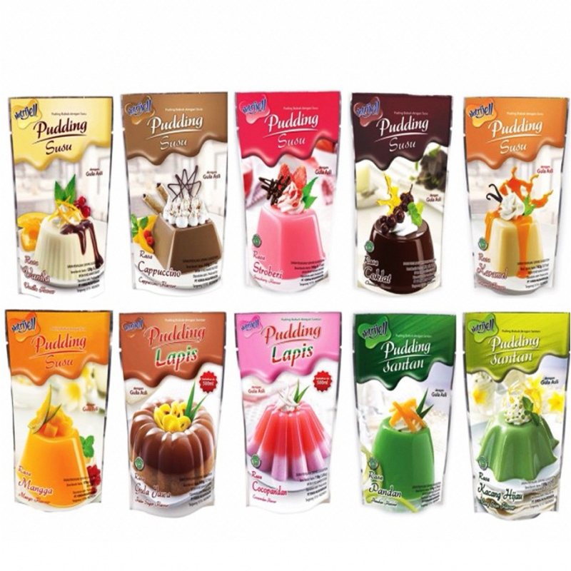 

nutrijell pudding puding susu buah