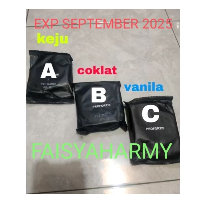 

PROMO BISKUIT PROFORTIS COKIES EXP SEPTEMBER 2025