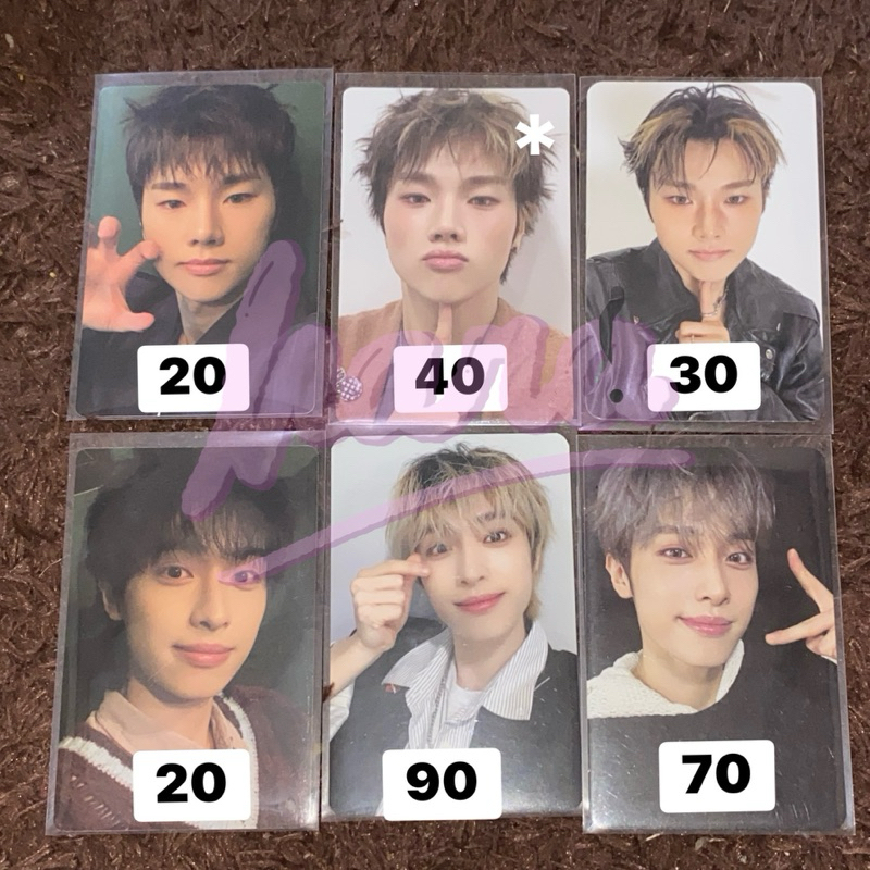 [READ DESCRIPTION] PHOTOCARD XDINARY HEROES JUNGSU GAON