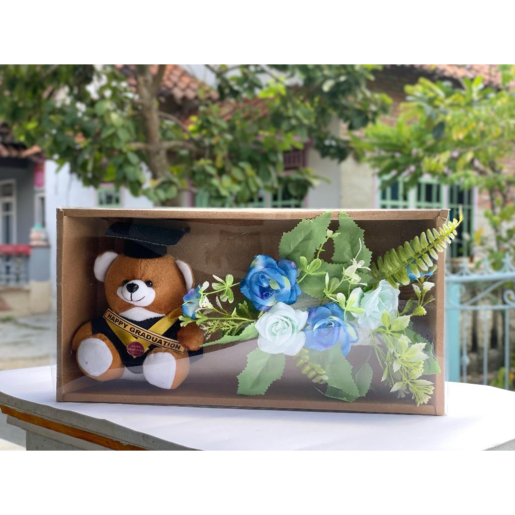 BONEKA BOX JUMBO / BONEKA WISUDA BOX / BONEKA BOX/ Boneka wiusda bloom / Boneka wisuda box / BONEKA 