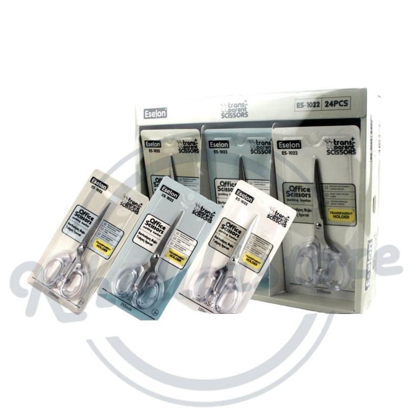 

Gunting Office Tanggung Transparan Eselon ES-1022