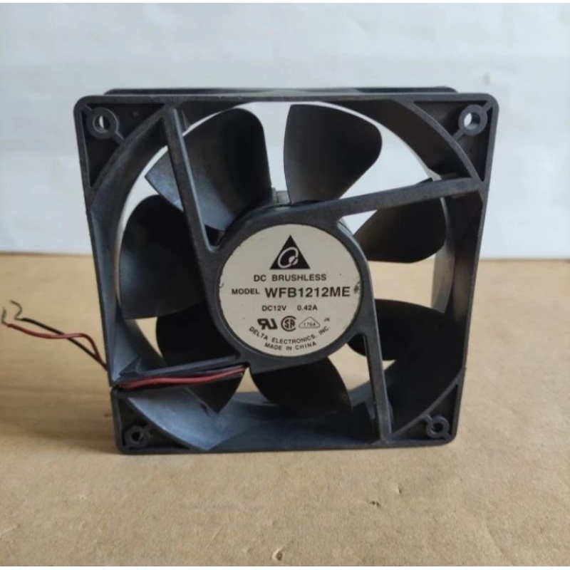 Brushless Fan DC 12v 0.42a Fan DC Ball Bearing DELTA Fan DC 12cm