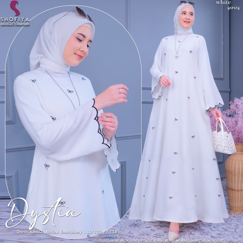 Dystia • Devia dress by Shofiya Dress jumbo Ld120