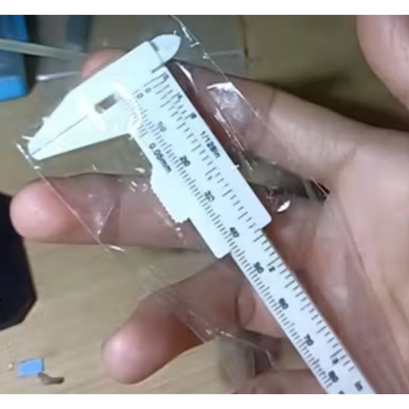 

jangka sorong mini plastik / sigmat mini Kaliper 80mili