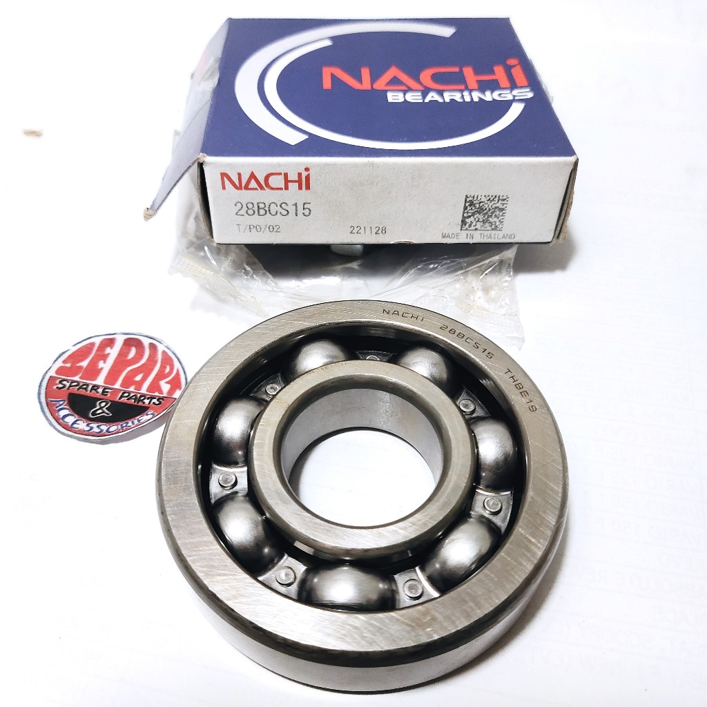 Bearing 28BCS15 Nachi Original - Laher Kruk as Tiger GL Pro Neotech