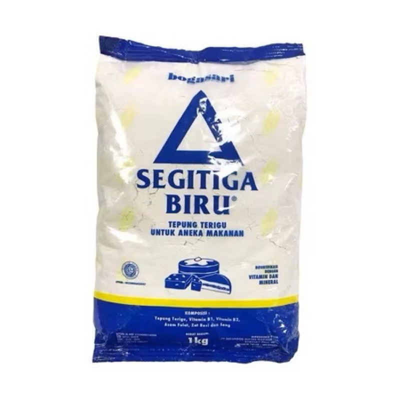 

SEGITIGA BIRU TEPUNG TERIGU UKURAN 1000GR BAHAN ROTI KUE PROTEIN SEDANG