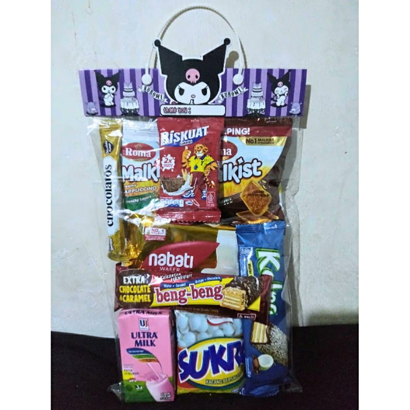 

Paket snack ulang tahun anak/Hampers ulang tahun/Hampers hari raya/Makanan ulang tahun anak murah meriah/Hadiah ulang tahun