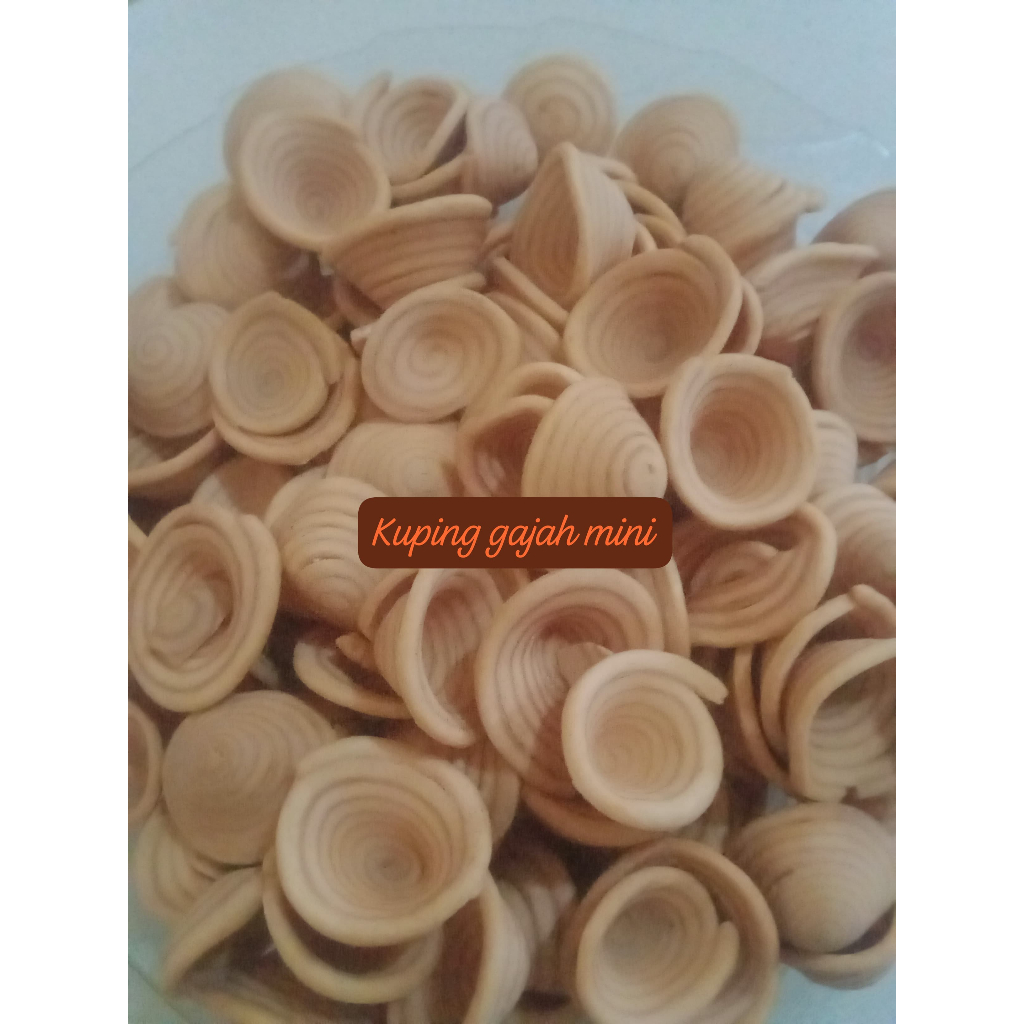 

Snack cemilan kuping gajah/otokowok mini isi 1kg