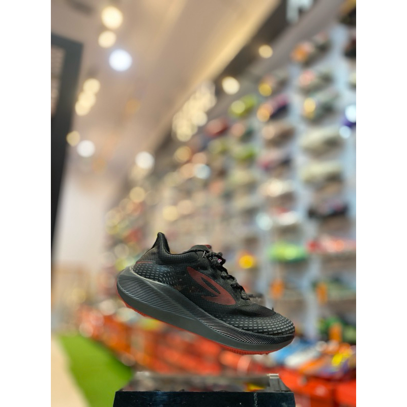 SEPATU KETS NINETEN “910” HAZE 1.5  HITAM / ABU / MERAH