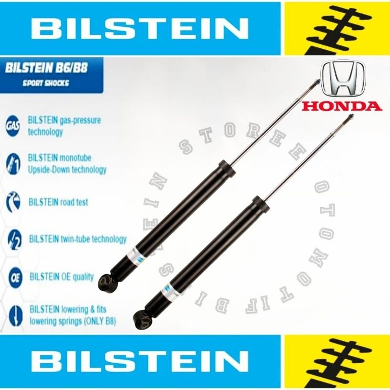 SHOCKBREAKER BELAKANG HONDA JAZZ GE8 ORIGINAL BILSTEIN B4