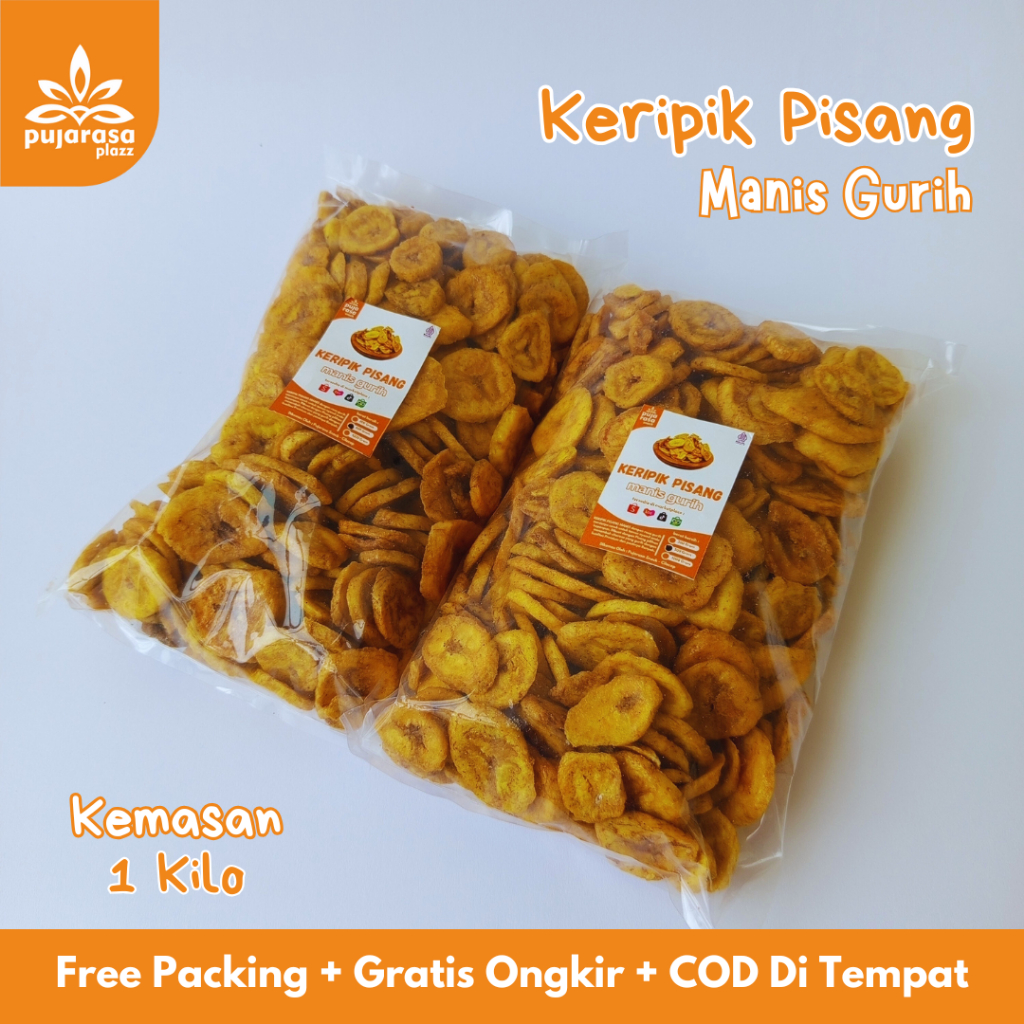 

PROMO 1 KG KERIPIK KRIPIK PISANG MANIS CARAMEL KOIN ASLI RENYAH
