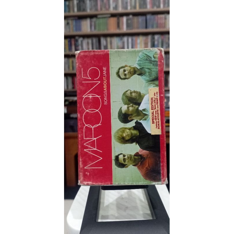 kaset maroon 5 full box