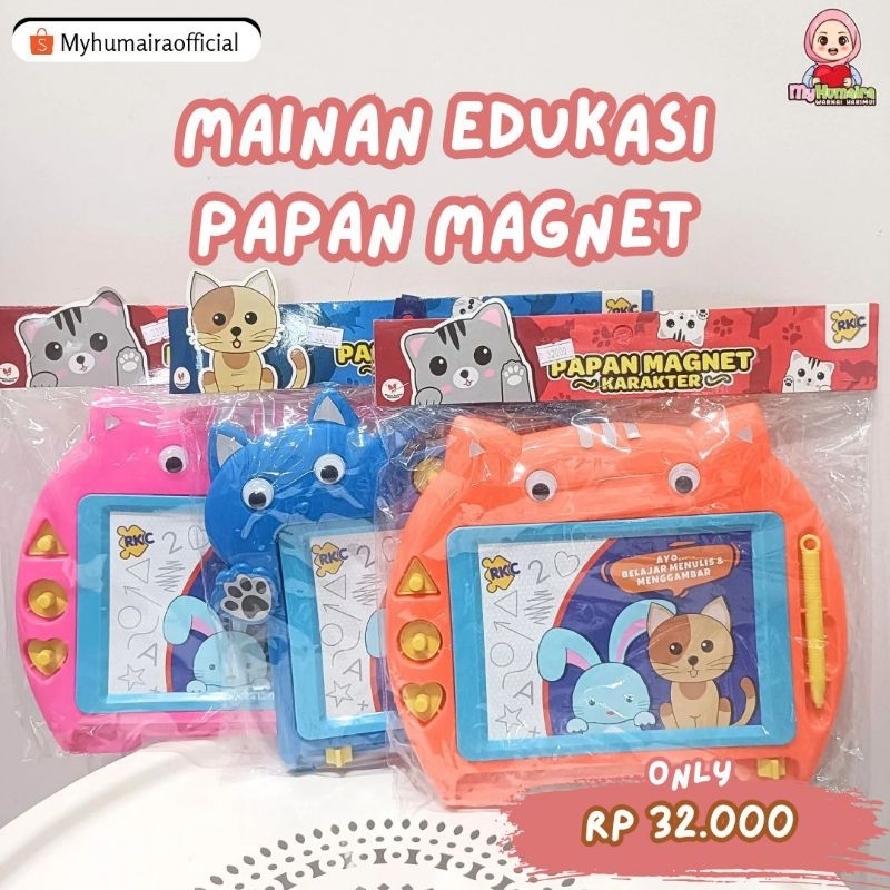 

[TENGGARONG] MAINAN PAPAN TULIS MAGNET
