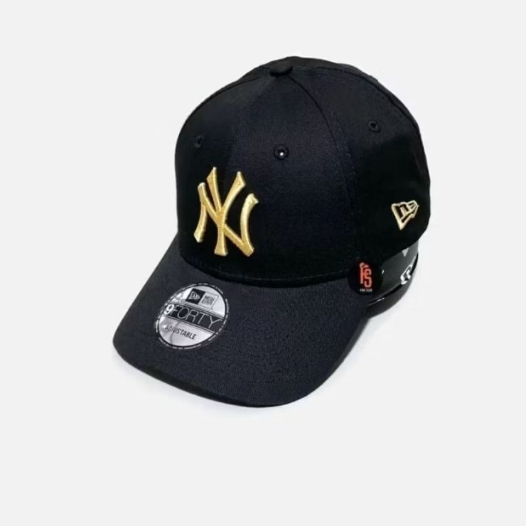 Topi New Era 9forty NY Yankees MLB Original - Black Gold