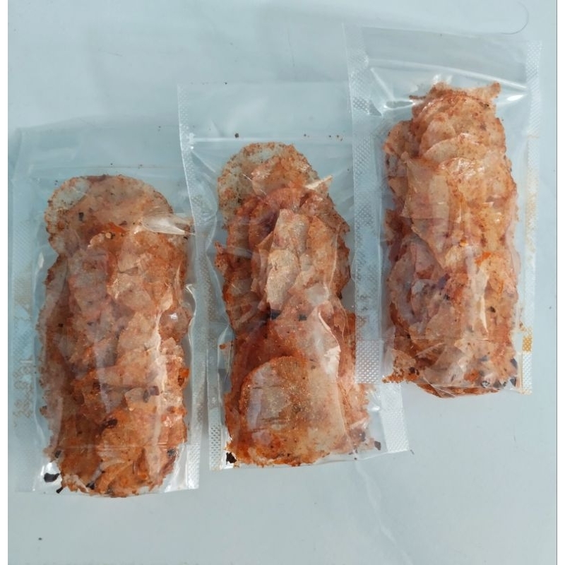 

Keripik Kaca Pedas Daun Jeruk 45-50gr