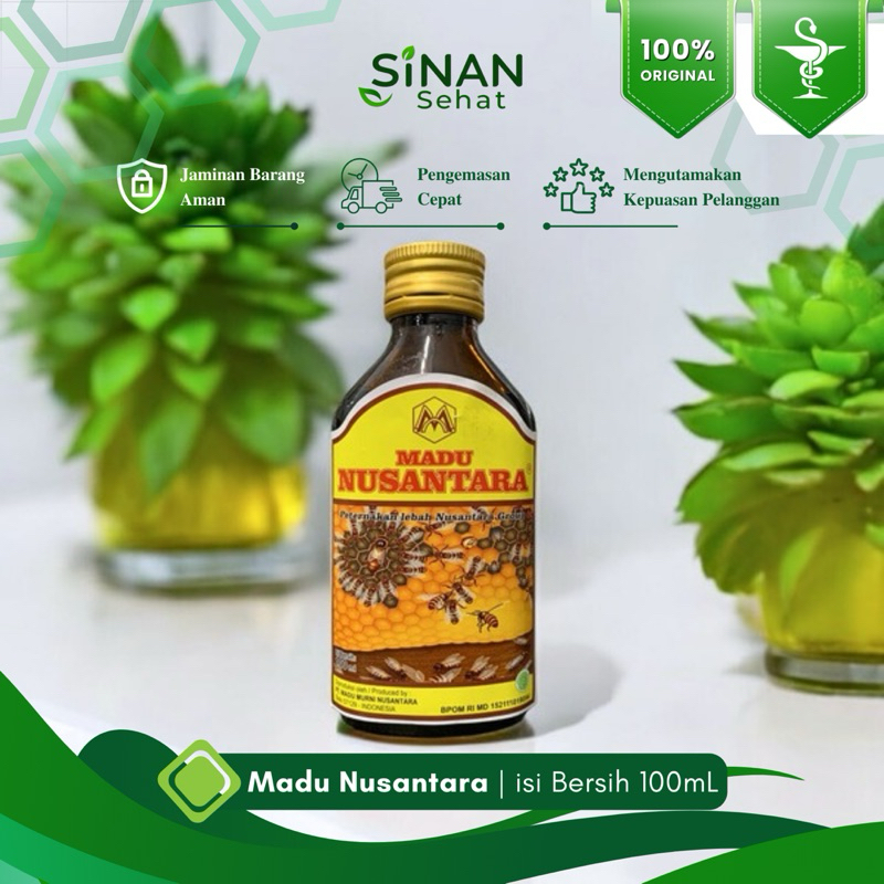 

Apotek Sinan Sehat | Madu Nusantara Murni 100mL Original 100%