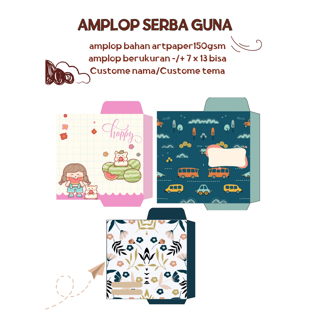 

Amplop Sumbangan Amplop Ulangtahun Amplop Kondangan Amplop Lucu Amplop Polos