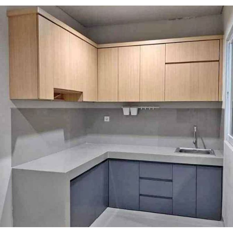 INTERIOR KEREN pembuatan backdorp tv, wall moulding, kitchen set, minibar, hpl