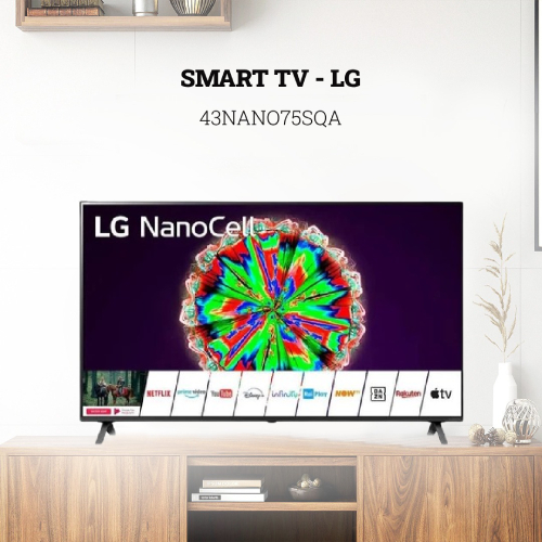TV LG 43 inch Nano cell 43NANO75SQA