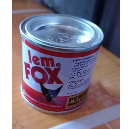 

LEM FOX KUNING 70GRAM KALENG