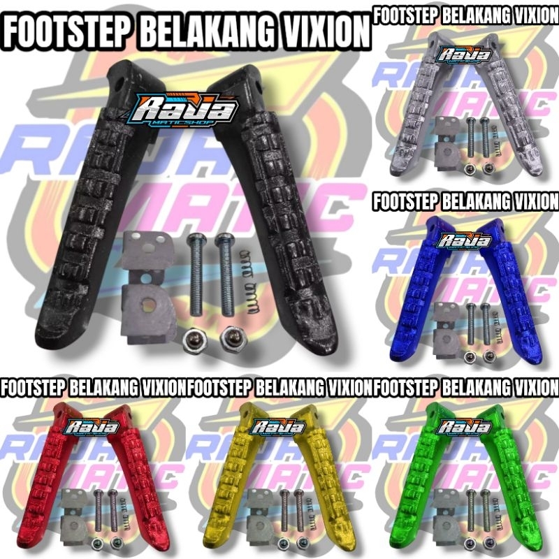 Foot Step Footstep Belakang Vixion Crome Pijakan Kaki