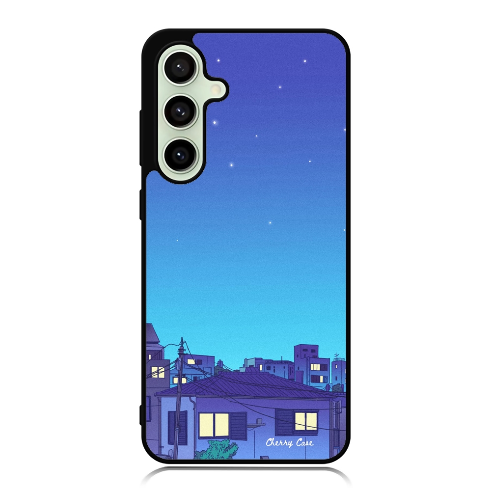 Phone Case SAMSUNG A57 A56 A36 A50 A50 A51 A52 A53 A54 A55 Tpu Rubber Custom Night In Japan